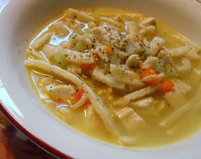 Copycat Bob Evan's Chicken and Noodle Soup