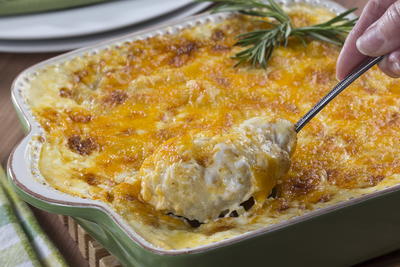 Cheddar Rice Bake