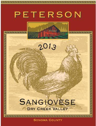 Peterson Dry Creek Valley Sangiovese 2013