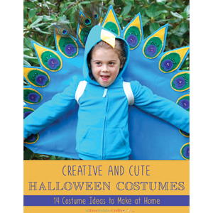 "Creative and Cute Halloween Costumes: 14 Costume Ideas to Make at Home" eBook