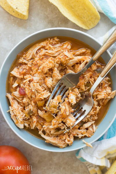 Slow Cooker Mango Salsa Chicken