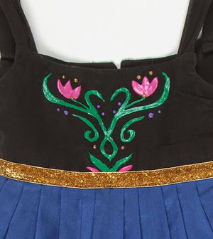 Princess Anna Dress Tutorial | AllFreeKidsCrafts.com