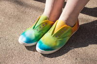 Rainbow Tie Dye Shoes