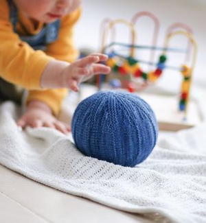 Baby Ball Short Rows Knitting Pattern