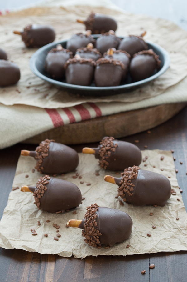 Nutty Acorn Oreo Balls