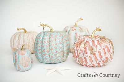 Autumn by the Sea Pumpkins Craft