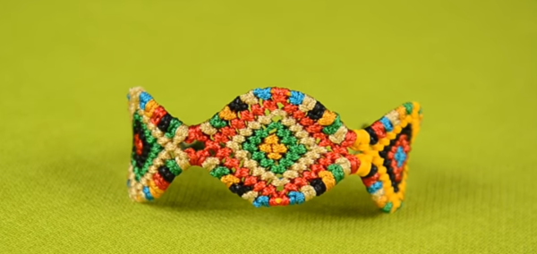 Tribal Macrame Friendship Bracelet