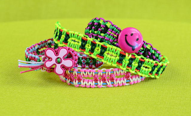 Square Knot DIY Friendship Bracelet