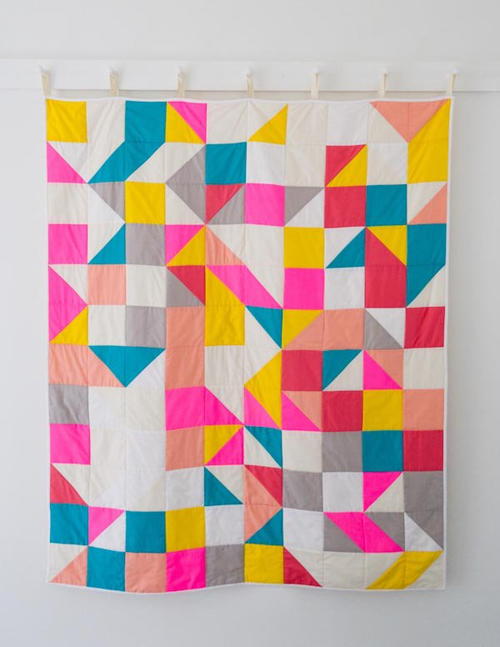 Miami Connections Block Quilt Tutorial