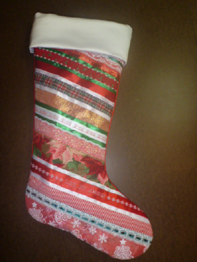 Picture Tutorial: Christmas Stocking