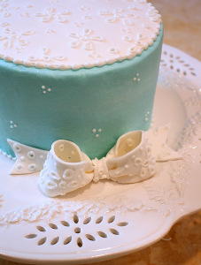 Tiffany Blue Lace Wedding Cake Designs