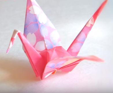 Puffy Body Origami Crane