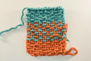 How to Knit the Two-Color Linen Stitch