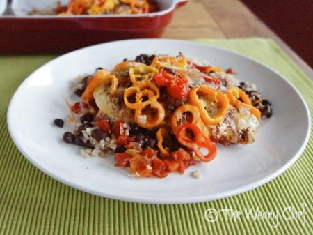 Layered Southwest Chicken Casserole