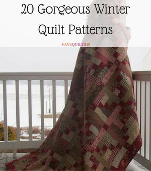 20 Gorgeous Winter Quilt Patterns