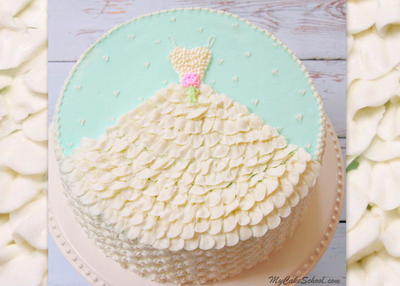 Buttercream Bridal Shower Cake