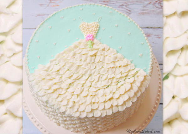 Bride Cake - 1107 – Cakes and Memories Bakeshop