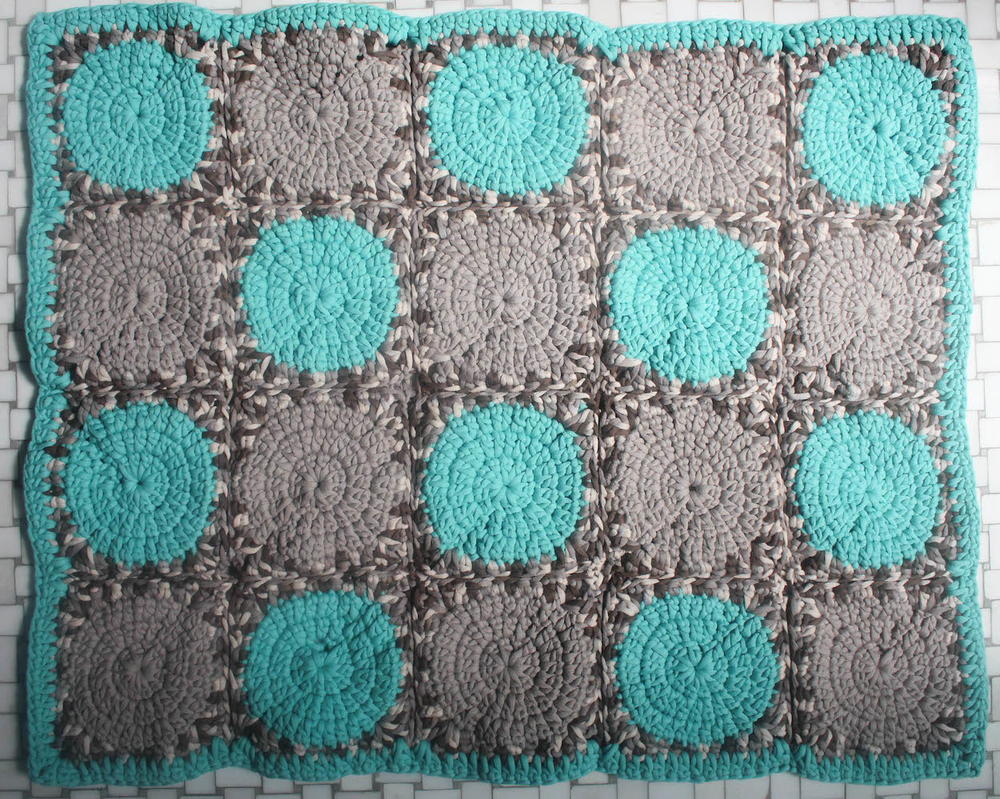 easy slippers how crochet Crochet Day Bathmat the AllFreeCrochet.com Face easy slippers how crochet Crochet Day Bathmat the AllFreeCrochet.com Face