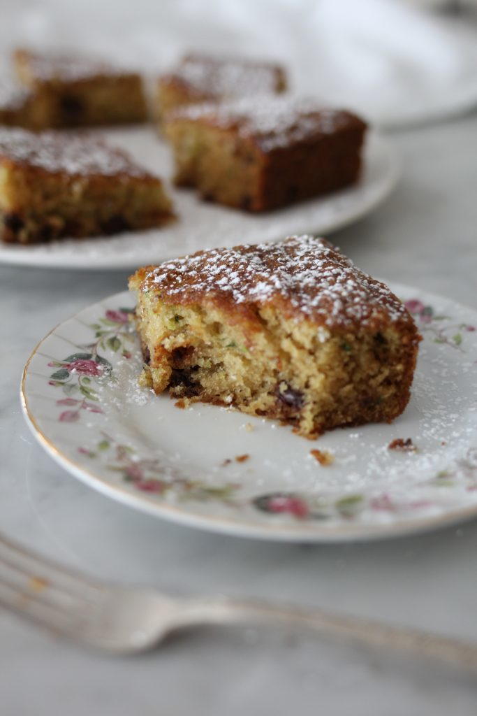 One Bowl Chocolate Chip Zucchini Cake One Bowl Chocolate Chip Zucchini Cake