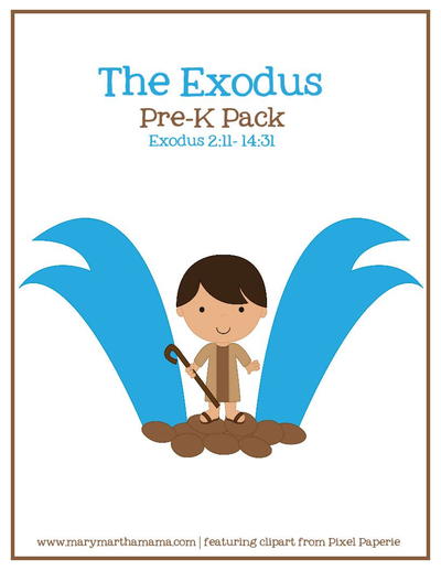 Exodus from Egypt Preschool Activities