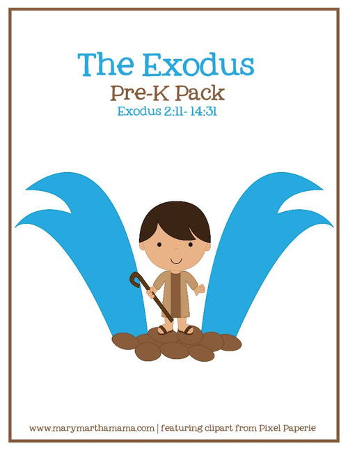 Exodus from Egypt Preschool Activities