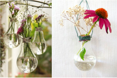 DIY Lovely Hanging Vases