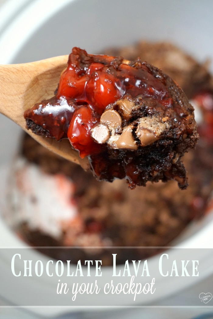 Slow Cooker Lava Dump Cake