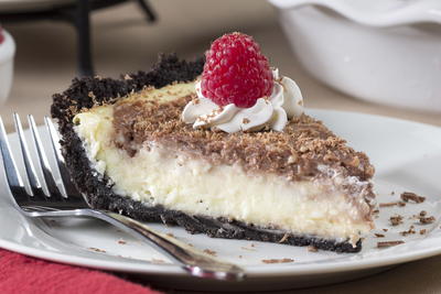 Chocolate Raspberry Cheesecake