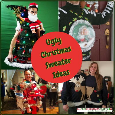 How to Make an Ugly Sweater + 5 Ugly Christmas Sweater Ideas