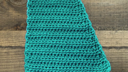 How to Crochet a Double Crochet Decrease Stitch