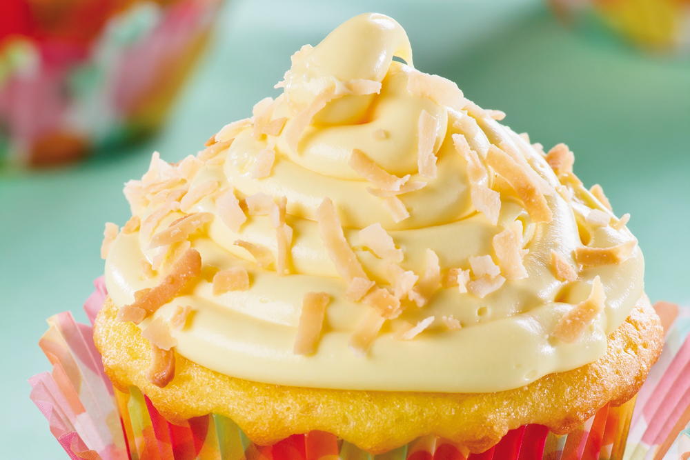 Lemon Coconut Cupcakes-image