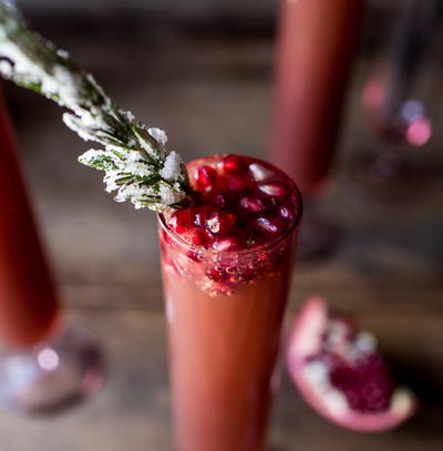 Sparkling Pomegranate Punch