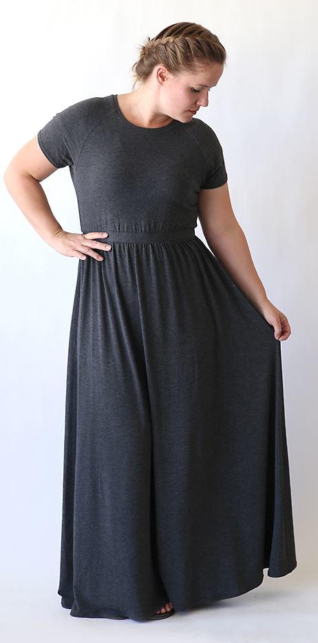 Raglan Maxi Dress Tutorial AllFreeSewing Com