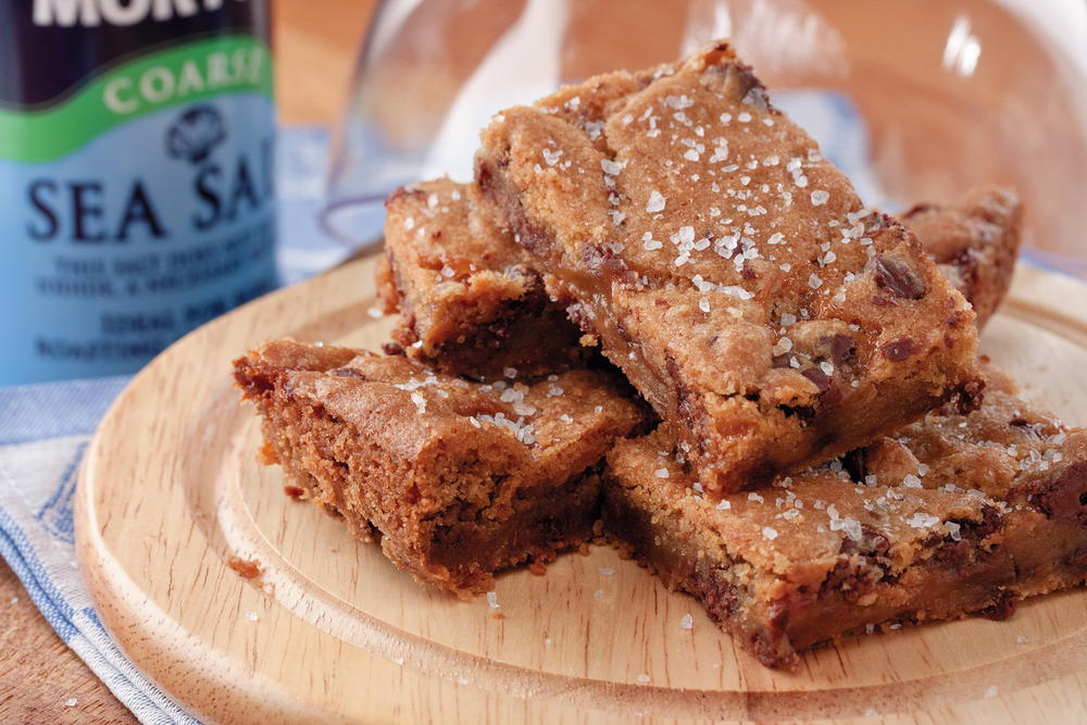 Chocolate Salted Caramel Bars-image