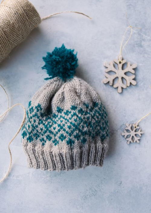 Shetland Baby Knit Hat Allfreeknitting Com Shetland Baby Knit Hat Allfreeknitting Com