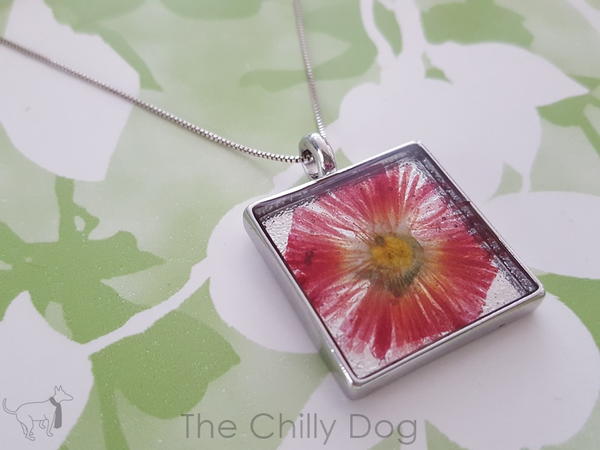 Pressed Flower DIY Pendant