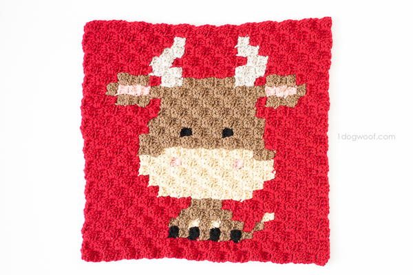 Zoodiacs Ox Afghan Square