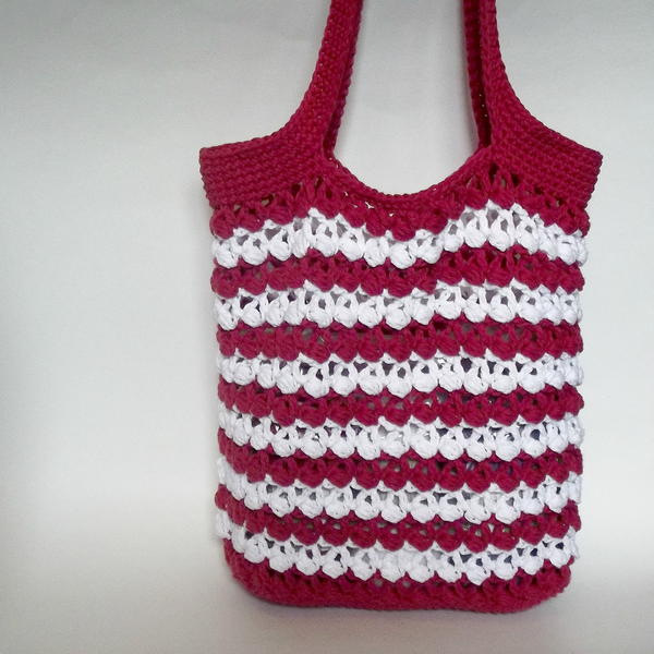 Slanted Puffs Summer Bag