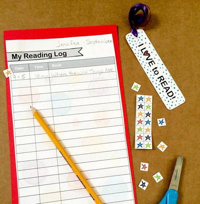 Printable Bookmark And Reading Log AllFreePaperCrafts Com