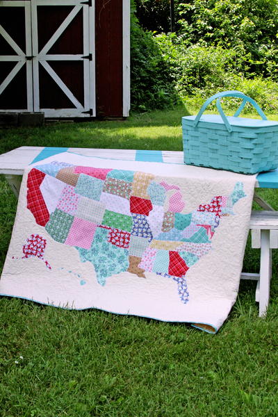 State Map Quilt Tutorial