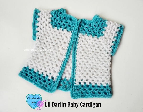Lil Darlin Baby Cardigan | FaveCrafts.com
