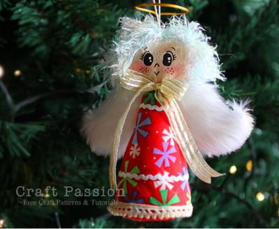 34 Fun and Cute Christmas Angel Crafts