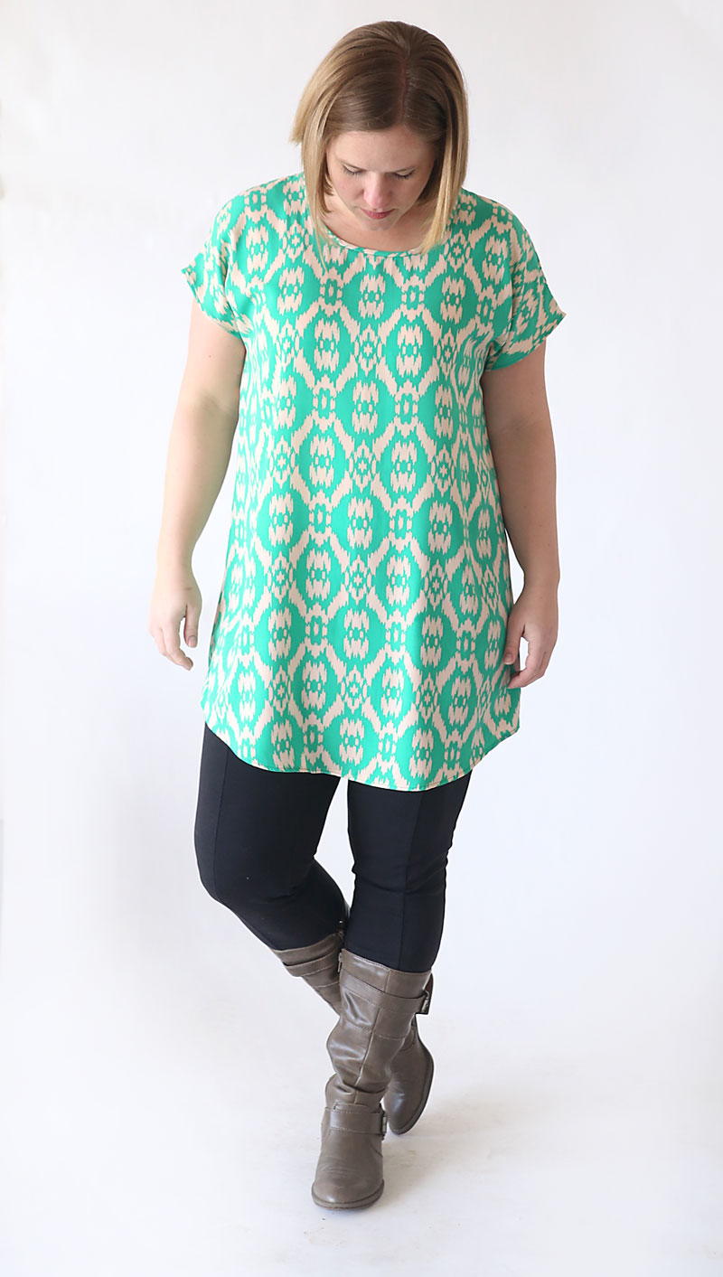 Breezy Tunic Tee Pattern AllFreeSewing com Breezy Tunic Tee Pattern AllFreeSewing com