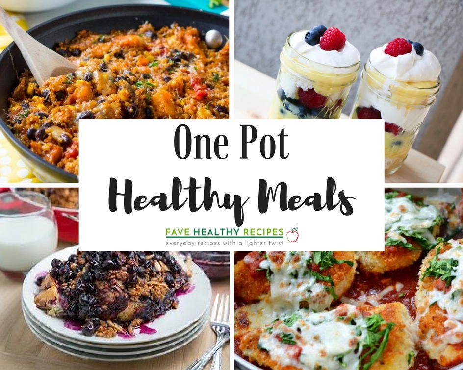40 One Pot Healthy Meals | FaveHealthyRecipes.com