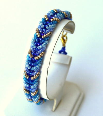 Chevron Seed Bead Bracelet Pattern