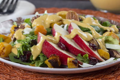 harvest salad fall recipe