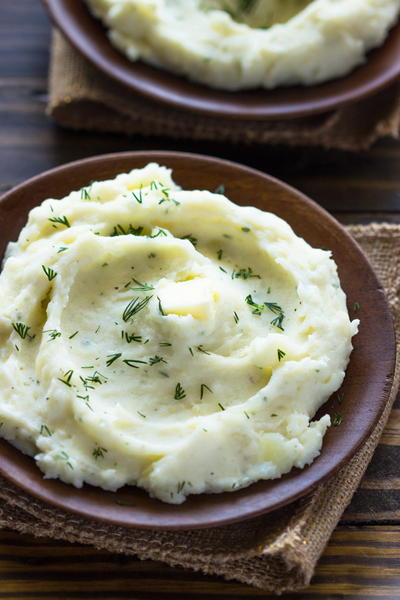 Slow Cooker Ranch Mashed Potatoes