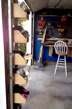 Garage Small Space DIY Storage