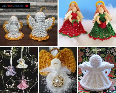 30 Free Crochet Angel Patterns + Crochet Angel Wings