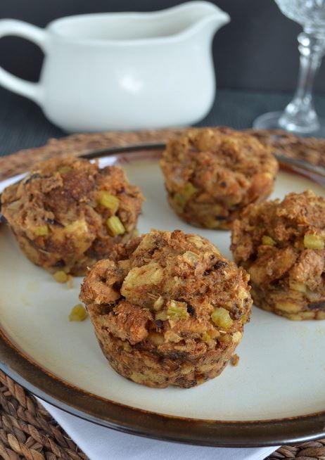 Stuffing Muffins for Thanksgiving